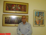 Радует, что открывается не ресторан, а галерея - народный художник Азербайджана Агали Ибрагимов (фотосессия)