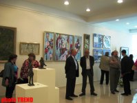 Радует, что открывается не ресторан, а галерея - народный художник Азербайджана Агали Ибрагимов (фотосессия)