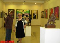 Радует, что открывается не ресторан, а галерея - народный художник Азербайджана Агали Ибрагимов (фотосессия)