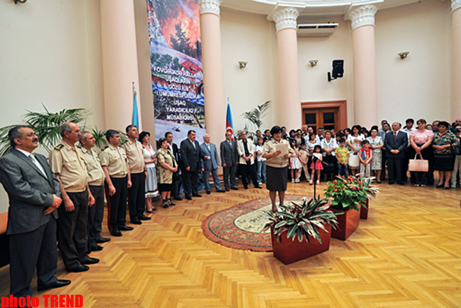 Природные катаклизмы глазами азербайджанских детей (фотосессия)