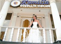 Ведущая военно-патриотической передачи ANS Гита в свадебном наряде (фотосессия)