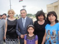 Азербайджанские певцы выступили в Гяндже с праздничным концертом (фото)