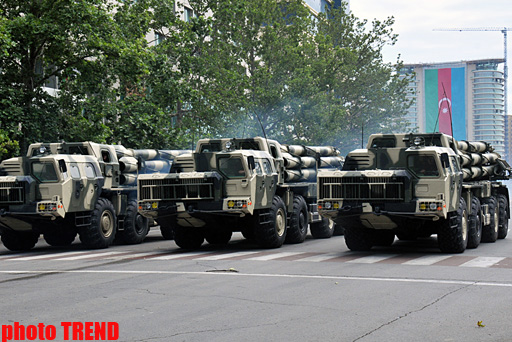 Идет подготовка к военному параду в Баку - ФОТОСЕССИЯ