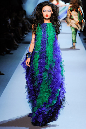 Показ коллекции Christian Dior (фотосессия)