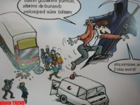 В Баку награждены победители конкурса карикатур на автохулиганов (ФОТО)