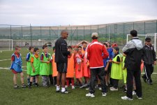 Фотосет со съемок фильма о 100-летии азербайджанского футбола