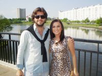 Гюнеш Абасова с любимым парнем из Турции: "Солнце и Повелитель неба" (фотосессия)