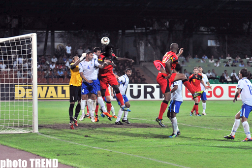 Встреча между сборными Азербайджана и Бельгии закончилась вничью (ФОТО)