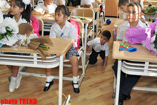 В Азербайджане отмечают День знаний (ФОТО)