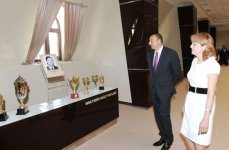 Президент Ильхам Алиев: За счет развития современного учебного процесса уровень образования в Азербайджане еще больше поднимется (ФОТО)