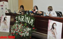 Турецкий успех певицы Зарины в Баку - корзины со сладостями, духи, цветы...(видео-фотосессия)