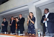 Президент Азербайджана и его супруга наблюдали за поединками финального этапа чемпионата мира по боксу (ФОТО)