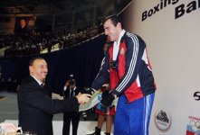 Президент Азербайджана и его супруга наблюдали за поединками финального этапа чемпионата мира по боксу (ФОТО)