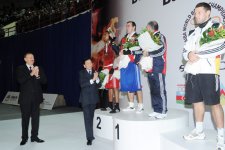 Президент Азербайджана и его супруга наблюдали за поединками финального этапа чемпионата мира по боксу (ФОТО)