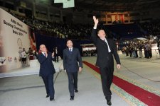 Президент Азербайджана и его супруга наблюдали за поединками финального этапа чемпионата мира по боксу (ФОТО)