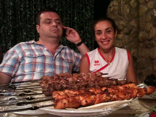 В Баку сыграют свадьбу волейболистка сборной Азербайджана и турецкий менеджер (фотосессия)