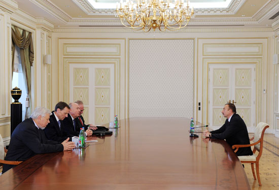Президент Азербайджана принял сопредседателей Минской группы ОБСЕ