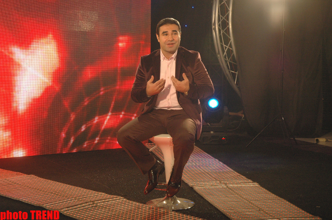 Певец из Москвы Рафаэль Гаджиев снял в Баку клип "Азербайджан маралы" (фотосессия)