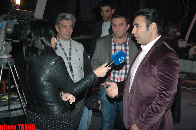 Певец из Москвы Рафаэль Гаджиев снял в Баку клип "Азербайджан маралы" (фотосессия)