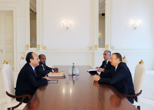 Ильхам Алиев принял регионального директора Всемирного банка по Южному Кавказу