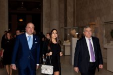 Вице-президент Фонда Гейдара Алиева Лейла Алиева в Нью-Йорке обсудила пути лучшей популяризации азербайджанского искусства в США (ФОТО)