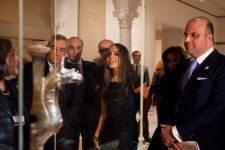 Вице-президент Фонда Гейдара Алиева Лейла Алиева в Нью-Йорке обсудила пути лучшей популяризации азербайджанского искусства в США (ФОТО)