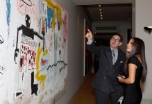 Вице-президент Фонда Гейдара Алиева Лейла Алиева в Нью-Йорке обсудила пути лучшей популяризации азербайджанского искусства в США (ФОТО)