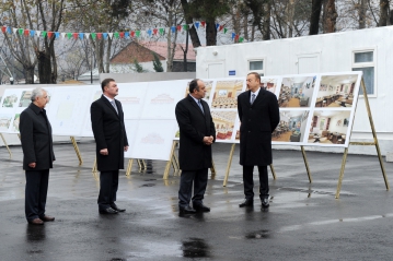 В Гахе состоялась церемония закладки фундамента Центра Гейдара Алиева (ФОТО)