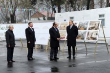 В Гахе состоялась церемония закладки фундамента Центра Гейдара Алиева (ФОТО)