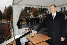 В Гахе состоялась церемония закладки фундамента Центра Гейдара Алиева (ФОТО)