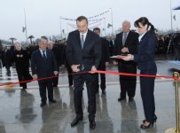 Президент Азербайджана принял участие в открытии международного аэропорта в Габале (ФОТО)