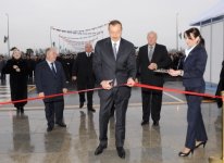 Президент Азербайджана принял участие в открытии международного аэропорта в Габале (ФОТО)
