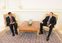 Президент Азербайджана принял верительные грамоты послов семи стран (ФОТО)