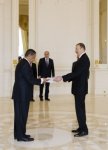 Президент Азербайджана принял верительные грамоты послов семи стран (ФОТО)