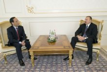 Президент Азербайджана принял верительные грамоты послов семи стран (ФОТО)