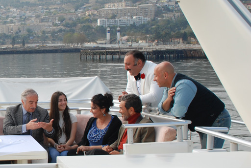 Лев Дуров, Гамида Омарова, Мабуд Магеррамов…- веселая прогулка на катере по Каспию (фотосесссия)