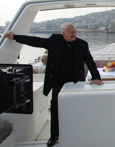 Лев Дуров, Гамида Омарова, Мабуд Магеррамов…- веселая прогулка на катере по Каспию (фотосесссия)