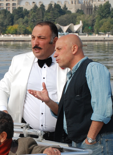 Лев Дуров, Гамида Омарова, Мабуд Магеррамов…- веселая прогулка на катере по Каспию (фотосесссия)