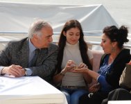 Лев Дуров, Гамида Омарова, Мабуд Магеррамов…- веселая прогулка на катере по Каспию (фотосесссия)