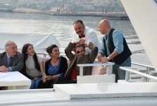 Лев Дуров, Гамида Омарова, Мабуд Магеррамов…- веселая прогулка на катере по Каспию (фотосесссия)