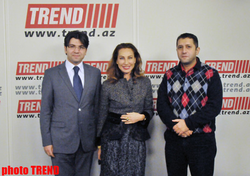 Ирина Никитина в гостях Trend Life: "Широкий, щедрый, солнечный Баку" (фото)