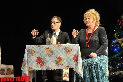 Потусторонняя любовь в Рождество российских звезд в Баку (фотосессия)