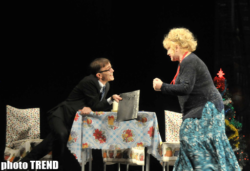 Потусторонняя любовь в Рождество российских звезд в Баку (фотосессия)