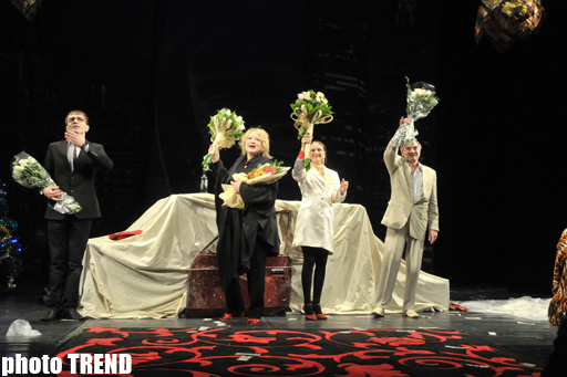 Потусторонняя любовь в Рождество российских звезд в Баку (фотосессия)