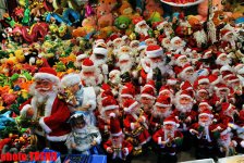 Новогодние улицы Баку - как встретить год Дракона, гороскоп (фотосессия)