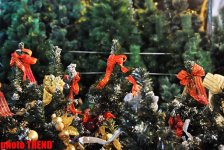 Новогодние улицы Баку - как встретить год Дракона, гороскоп (фотосессия)