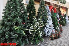 Новогодние улицы Баку - как встретить год Дракона, гороскоп (фотосессия)