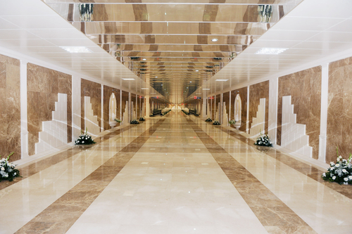 Президент Азербайджана и его супруга приняли участие в открытии новых пешеходных переходов (ФОТО)