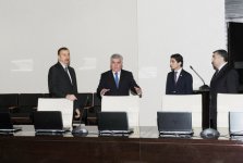Президент Азербайджана принял участие в открытии Центра интеллектуального управления транспортом (ФОТО)
