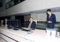 Президент Азербайджана принял участие в открытии Центра интеллектуального управления транспортом (ФОТО)